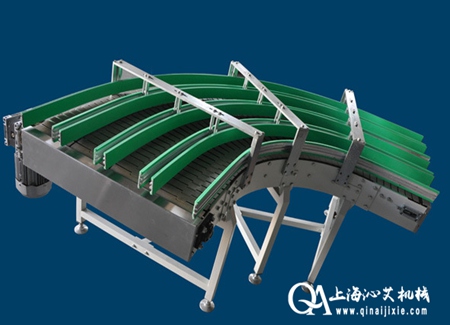 轉(zhuǎn)彎鏈板輸送機 轉(zhuǎn)彎鏈板輸送機