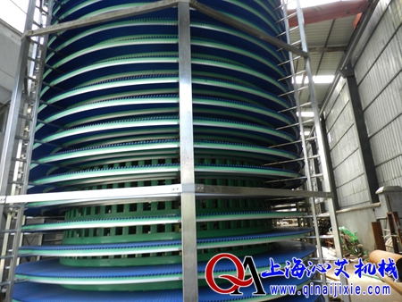 塑料網(wǎng)帶螺旋輸送機 塑料網(wǎng)帶螺旋輸送機