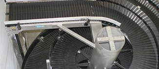 雙排鏈板螺旋輸送機(jī) 雙排鏈板螺旋輸送機(jī)