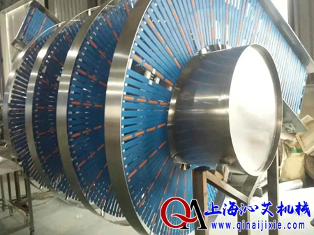 塑料鏈板螺旋輸送機(jī) 塑料鏈板螺旋輸送機(jī)