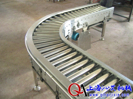 90度轉(zhuǎn)彎滾筒輸送機 90度轉(zhuǎn)彎滾筒輸送機