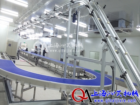 轉(zhuǎn)彎網(wǎng)帶輸送線 轉(zhuǎn)彎網(wǎng)帶輸送線