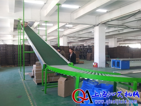 爬坡皮帶輸送流水線 爬坡皮帶輸送流水線