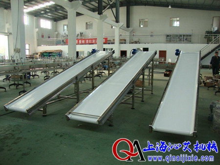 爬坡防滑皮帶輸送機 爬坡防滑皮帶輸送機