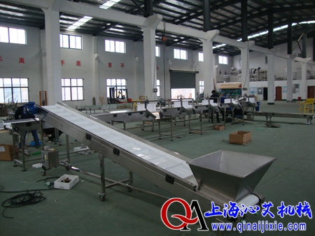 爬坡防滑皮帶輸送機 爬坡防滑皮帶輸送機