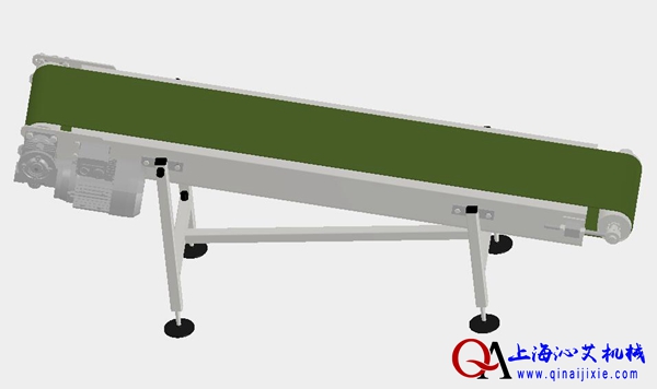 斜坡皮帶輸送機加工設計圖紙  斜坡皮帶輸送機加工設計圖紙