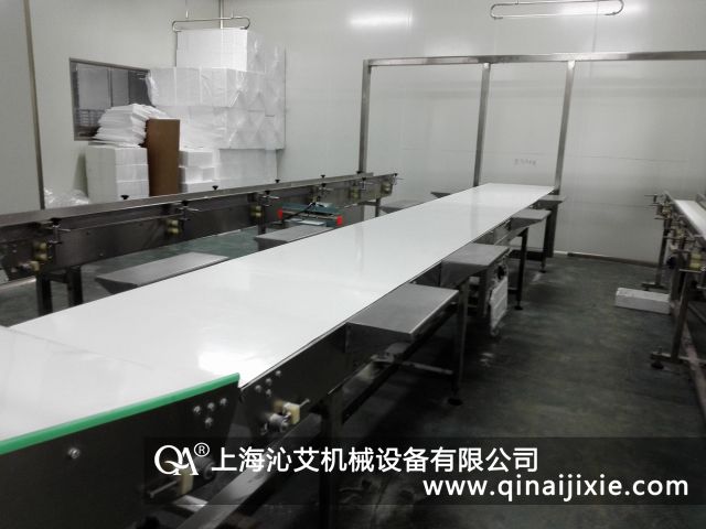 工作臺(tái)水平皮帶輸送機(jī) 工作臺(tái)水平皮帶輸送機(jī)